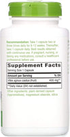 NATURE'S WAY Vitex Fruit, 400 mg, 320 VEGAN Capsules, MASSIVE BARGAIN BOTTLE