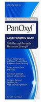 PanOxyl Acne Foaming Wash, 10% Benzoyl Peroxide Maximum Strength, 5.5 oz (156 g)