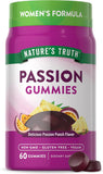 NATURE'S TRUTH Passion Gummies (Natural Passion Punch), 60 Vegan Gummies, Women's Formula