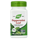 Peppermint Leaf 350 mg 100 Vegan Capsules Nature's Way 1