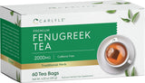 Premium Fenugreek Tea, 2000 mg, 60 Tea Bags CARLYLE 1