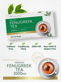 Premium Fenugreek Tea, 2000 mg, 60 Tea Bags CARLYLE 3