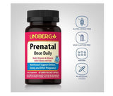 LINDBERG Prenatal Once Daily Multivitamin with Folate & Iron, 60 Capsules