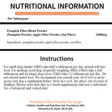 Pumpkin Powder For Dogs 100 g, to 1 kg Sizes, Natural Fibre Digestive Topper