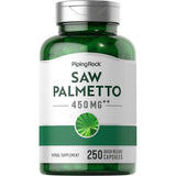 PIPING ROCK Saw Palmetto, 450 mg, 250 Quick Release Capsules