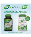 NATURE'S WAY Slippery Elm Bark 400mg 100 Capsules VEGAN