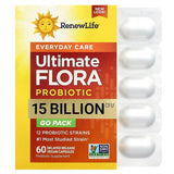 Ultimate Flora Probiotic, 15 Billion CFU, 60 Vegan Capsules Renew Life 1