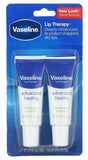 VASELINE Lip Therapy, Advanced Healing, 2 Tubes, 0.35 oz (10 g) Each - Chapped Dry Lips