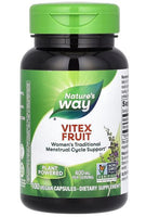 NATURE'S WAY Vitex Fruit 400 mg 100 VEGAN Capsules