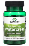 SWANSON Full Spectrum Watercress, 400 mg, 60 Capsules, Water Cress