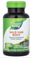 NATURE'S WAY Wild Yam Root, 700 mg Serving, 180 VEGAN Capsules