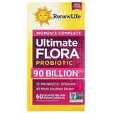 RENEW LIFE Women's Complete, Ultimate Flora™ Probiotic, 90 Billion CFU, 60 VEGAN Capsules 1
