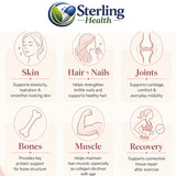 Multi Collagen Super Blend Bovine Marine Capsules + Vitamin C
