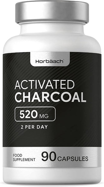 HORBAACH Activate Charcoal 520mg 90 Capsules