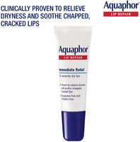 AQUAPHOR Lip Repair Ointment 0.35 fl oz, 10ml Tube, (3 Pack BARGAIN BUNDLE) FREE 1st CLASS P&P