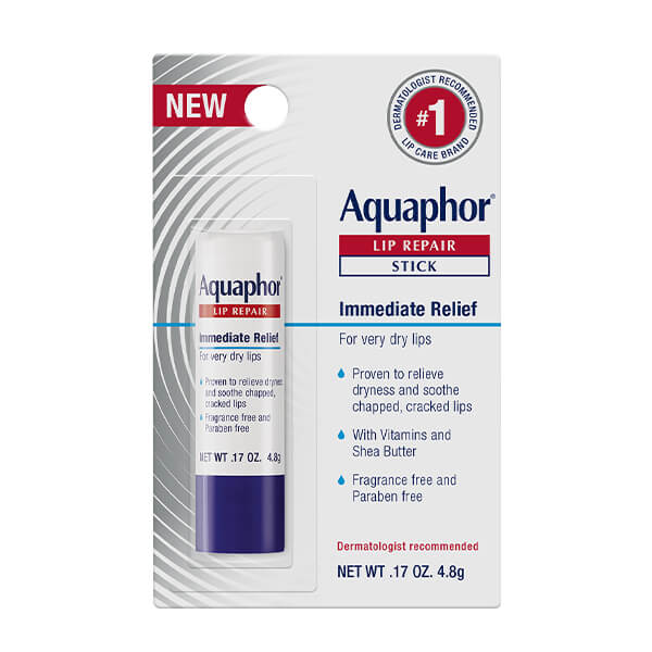 AQUAPHOR Lip Repair Stick, .17 oz, 4.8g Tube, For Very Dry Lips