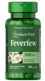 PURITAN'S PRIDE Feverfew 380mg 100 Capsules