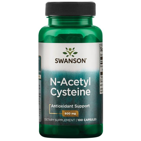 SWANSON NAC N-Acetyl Cysteine 600mg 100 Capsules
