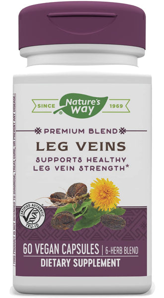 NATURE'S WAY Leg Veins - 60 VEGAN Capsules