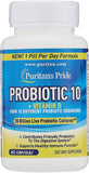 PURITAN'S PRIDE Rapid Release Probiotic 10, 60 CAPSULES