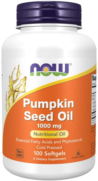 NOW Foods, Pumpkin Seed Oil, 1000mg 100 Softgels