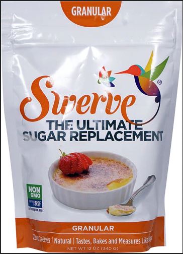 SWERVE SWEETENER Granular - Sugar Substitute 12oz 340g