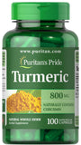 PURITANS PRIDE Turmeric 800mg 100 Capsules