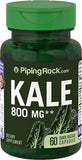 PIPING ROCK Kale 800mg 60 Capsules